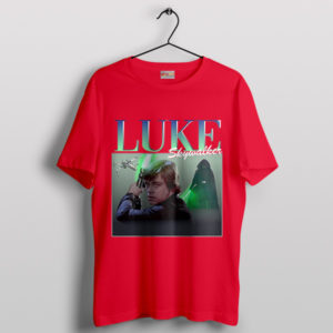 Epic Retro Young Luke Skywalker Red T-Shirt