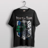 Eren Yeager Long Hair Fight T-Shirt