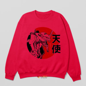 Evangelion Legacy Neon Genesis Red Sweatshirt