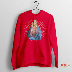 Faith Journey Taylor Swift Saint Jesus Red Hoodie