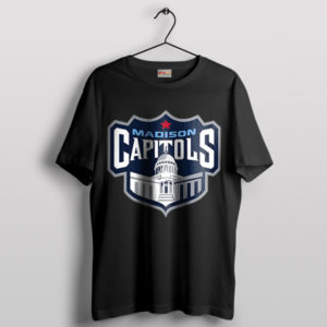 Fan Apparel Madison Capitols Merch Black T-Shirt