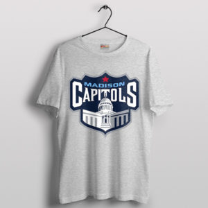 Fan Apparel Madison Capitols Merch Sport Grey T-Shirt