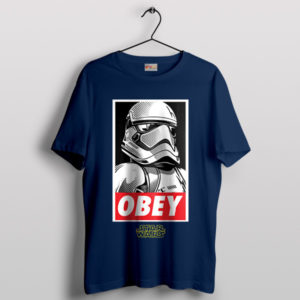 Fan Art Book of Boba Fett Merch Navy T-Shirt