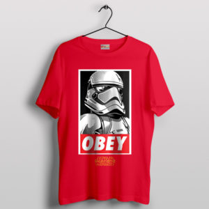 Fan Art Book of Boba Fett Merch Red T-Shirt