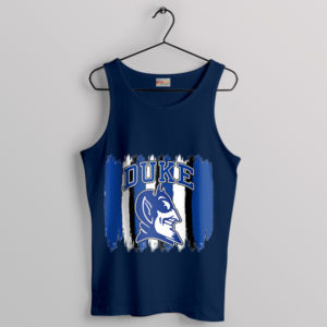 Fan Art NCAA Duke Blue Devils Navy Tank Top