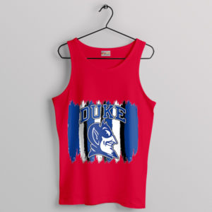 Fan Art NCAA Duke Blue Devils Red Tank Top