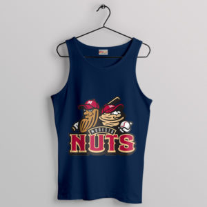 Fanwear Art Modesto Nuts Mascot Navy Tank To