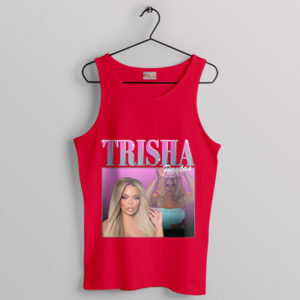 Fashion Flair Sexy Trisha Paytas Red Tank Top