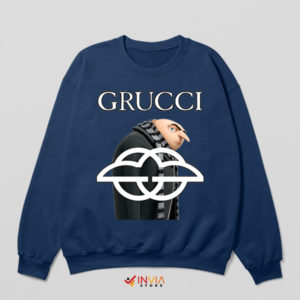 Fashion Grucci Felonious Gru Navy Sweatshirt