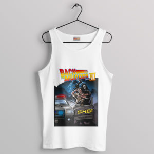 Fear Ghostface Back to the Murder White Tank Top