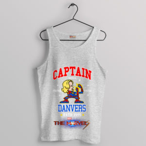 Fighting Irish Danvers Captain Marvel Sport Grey Tank Top