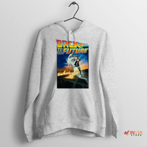 Film Inspiration Back to the Future Sport Grey Hoodie