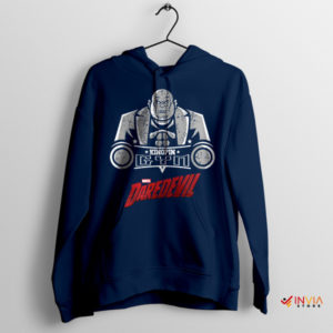 Fitness Marvel Comics the Kingpin Navy Hoodie