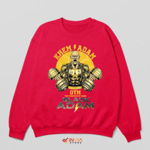 Fitness for Justice Peacemaker Gym Red Sweatshirt