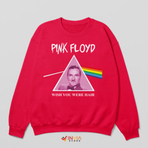 Floyd Lawson Meets Pink Floyd Red Sweatshirt