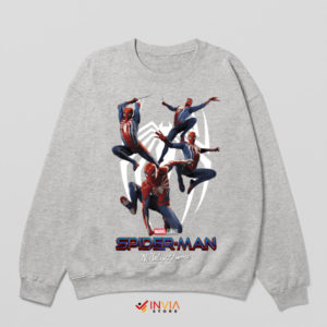 Flying Spider-Man No Way Home Sport Grey Sweatshirt