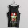 Football Fan Art Baby Yoda 49ers Tank Top