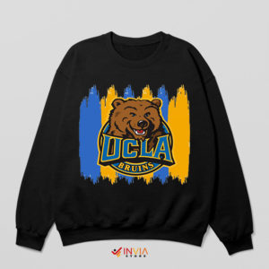 Football UCLA Bruins Merch Art Black Sweatshirt