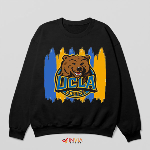 Football UCLA Bruins Merch Art Black Sweatshirt