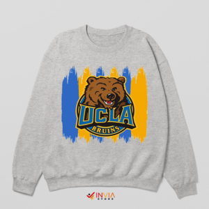 Football UCLA Bruins Merch Art Sport Grey Sweatshirt