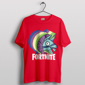 Fortnite Spirit with a Colorful Llama T-Shirt