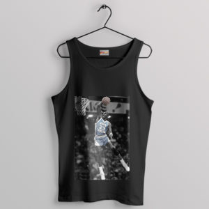 From Tar Heel to Legend MJ Goat Black Tank Top