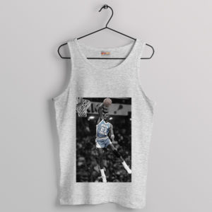 From Tar Heel to Legend MJ Goat Sport Grey Tank Top