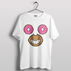 Funny Face Homer Donut Supplier T-Shirt