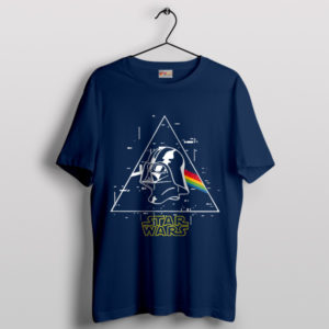 Galactic Floyd Darth Side of the Moon Navy T-Shirt