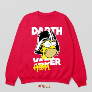 Galactic Springfield Lord Darth Homer Red Sweatshirt