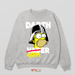 Galactic Springfield Lord Darth Homer Sport Grey Sweatshirt