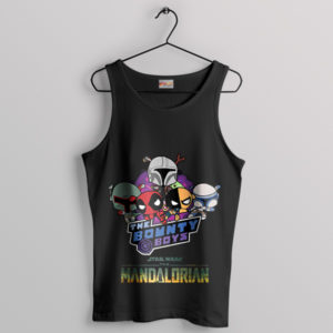 Galactic The Powerpuff Bounty Boys Black Tank Top