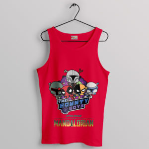 Galactic The Powerpuff Bounty Boys Red Tank Top