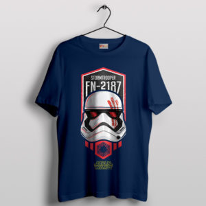 Galactic Warrior Finn Stormtrooper Navy T-Shirt