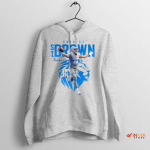 Game Day Glory St Brown Detroit Lions Sport Grey Hoodie