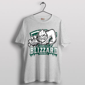 Game Day Must-Have Blizzard Footbal Sport Grey T-Shirt