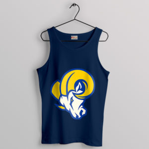 Game Day Rams Neo-Styled Apparel Navy Tank Top