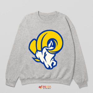 Game Day Reloaded Neo-Styled Rams Sport Grey Sweatshirt