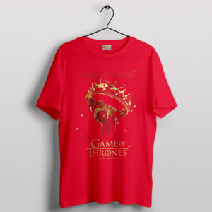 Game of Thrones Royalty Crown Graphic Red T-Shirt