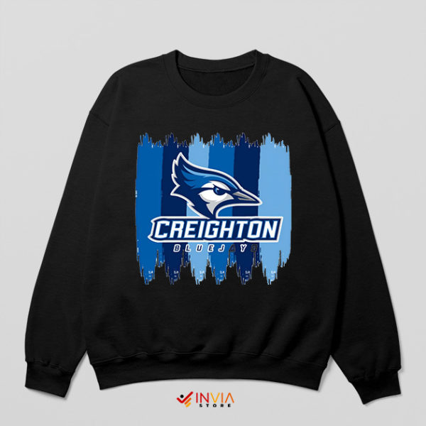 Go Creighton Bluejays Graphic Black Sweatshirt