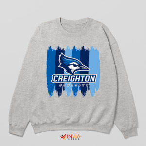 Go Creighton Bluejays Graphic Sport Grey Sweatshirt