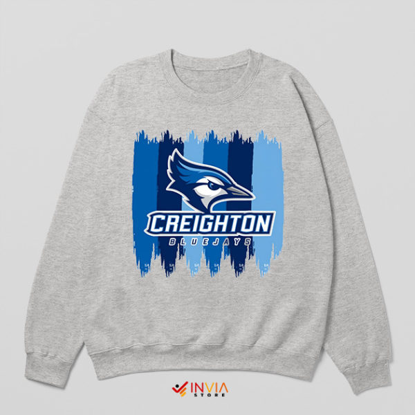 Go Creighton Bluejays Graphic Sport Grey Sweatshirt