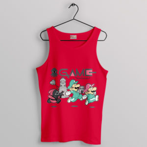 Go Go Squid Game Season 2 Mario Red Tank Top