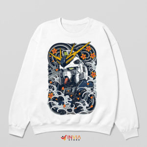 God Gundam Nu Mecha Graphic Sweatshirt