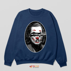 God Save Madness Joker Folie à Deux Navy Sweatshirt