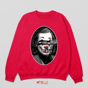 God Save Madness Joker Folie à Deux Red Sweatshirt