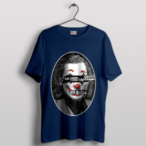 God Save The Clown Folie à Deux Navy T-Shirt