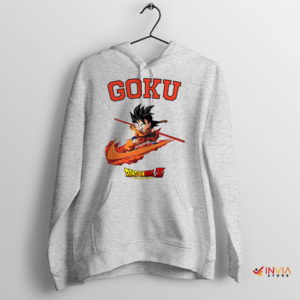 Goku Adventure with Nike Dragon Ball Sport Grey Hoodie