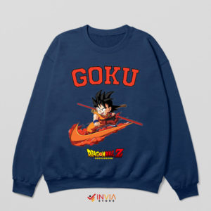 Goku Training Gear Nike Dragon Ball Navy Sweatshirt