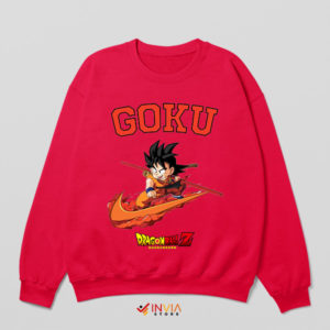 Goku Training Gear Nike Dragon Ball Red Sweatshirt